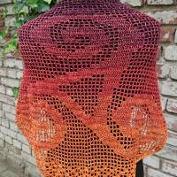 Häkelanleitung Anleitung zum Häkeln Dreieckstuch Motivtuch 