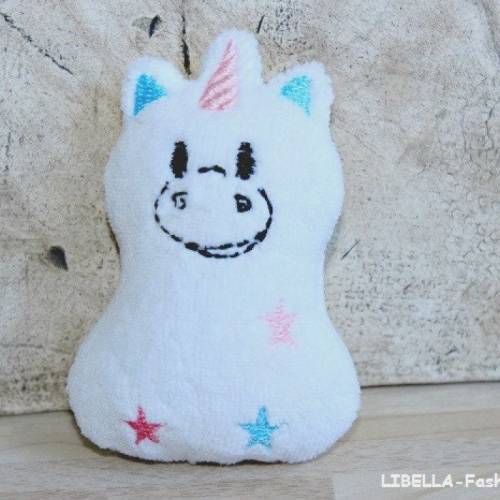Einhorn ITH Stickdatei 10x10 Kuscheltier Einhornkissen Kissen Katzenspielzeug Einhornfans
