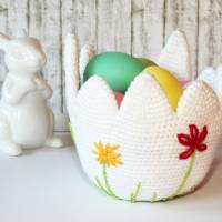 Ei-Korb - Häkelanleitung Bild 1