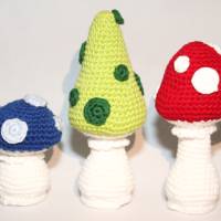 Pilze - Häkelanleitung Bild 4