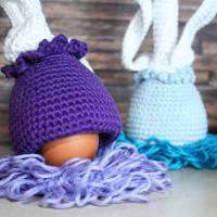 Eierwärmer, Ei-Hocker - Tulpe - Häkelanleitung Bild 2