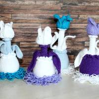 Eierwärmer, Ei-Hocker - Tulpe - Häkelanleitung Bild 8