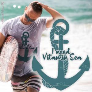 Anker Vitamin Sea - Maritim SVG DXF Bild 1