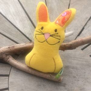 Hase Stickdatei  ITH 13x18 Osterstickdatei Ostern ITH  Hasenliebe Osternest Kleinigkeit Bild 6
