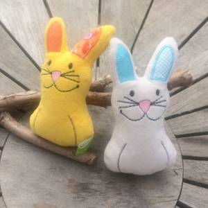 Hase Stickdatei  ITH 13x18 Osterstickdatei Ostern ITH  Hasenliebe Osternest Kleinigkeit Bild 7