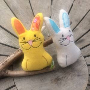 Hase Stickdatei  ITH 13x18 Osterstickdatei Ostern ITH  Hasenliebe Osternest Kleinigkeit Bild 8