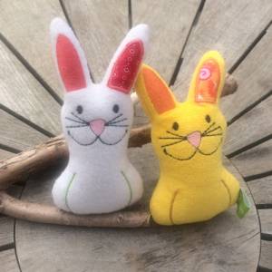 Hase Stickdatei  ITH 13x18 Osterstickdatei Ostern ITH  Hasenliebe Osternest Kleinigkeit Bild 9