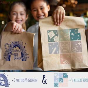 Einschulung | Bundle  Plotterdatei SVG DXF Bild 1