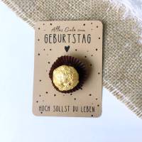 Druckvorlage - Glückwunschkarte zum Geburtstag - Mitbringsel - Kleinigkeit - Gratuliere - Geschenkidee - Raysin Bild 6