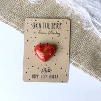 Druckvorlage - Glückwunschkarte zum Geburtstag - Mitbringsel - Kleinigkeit - Gratuliere - Geschenkidee - Raysin Bild 7