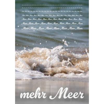 Plakat/Poster: Motiv mehr Meer DIN A2