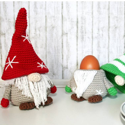 Eierwärmer - Wichtel - Häkelanleitung