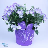 Plotterdatei Ostern – Osterdeko plotten Papier, Ostergeschenk, Übertopf Ostergruß Osternest, Geschenkschachtel Osterhase Bild 8