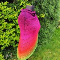 Strickanleitung Dreieckestuch 