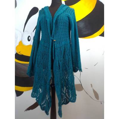 Häkelanleitung Elfenmantel, Jacke, Cardigan Häkelmantel, Häkeljacke