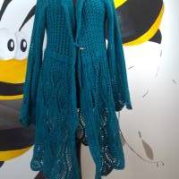 Häkelanleitung Elfenmantel, Jacke, Cardigan Häkelmantel, Häkeljacke Bild 2