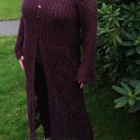 Häkelanleitung Elfenmantel, Jacke, Cardigan Häkelmantel, Häkeljacke Bild 6