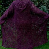 Häkelanleitung Elfenmantel, Jacke, Cardigan Häkelmantel, Häkeljacke Bild 7