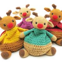 Zugbeutel Rudolf, Rentier - Häkelanleitung Bild 6