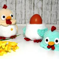 Eierwärmer - Huhn - Häkelanleitung Bild 1
