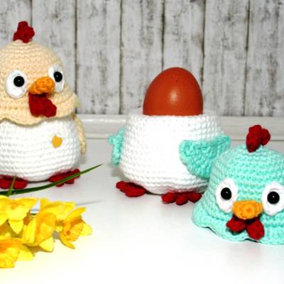 Eierwärmer - Huhn - Häkelanleitung