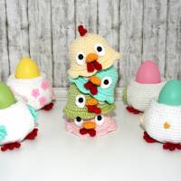 Eierwärmer - Huhn - Häkelanleitung Bild 2