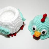 Eierwärmer - Huhn - Häkelanleitung Bild 4
