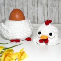 Eierwärmer - Huhn - Häkelanleitung Bild 5