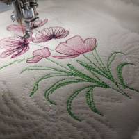 Blumenstrauß Konturen 12-14x18cm Bild 2