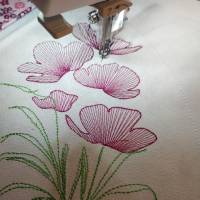 Blumenstrauß Konturen 12-14x18cm Bild 4