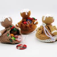 Zugbeutel Lebkuchen - Häkelanleitung Bild 5