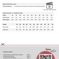 Schnittmuster Damen Shirt Alina 