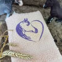 Stickdatei - Pferde Liebe - Pferd - Herz - Tier - 2 Größen Bild 6