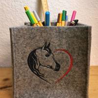 Stickdatei - Pferde Liebe - Pferd - Herz - Tier - 2 Größen Bild 9