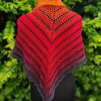 Häkelanleitung Dreieckstuch 