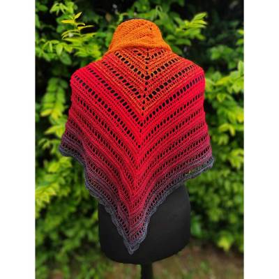 Häkelanleitung Dreieckstuch 