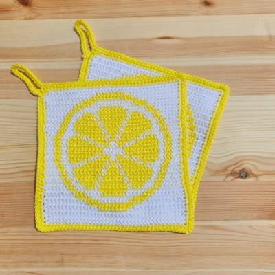 Häkelanleitung Topflappen 