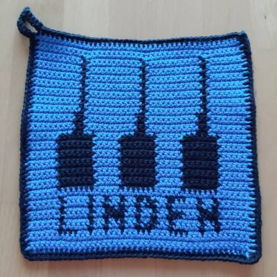 DIY-Häkelanleitung Topflappen 