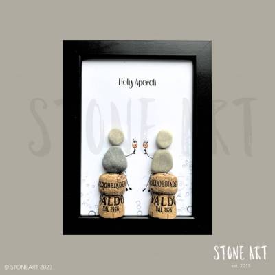 Aperol Geschenk Steinbild 