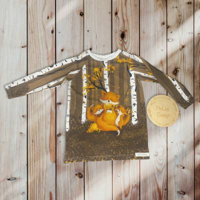 Pullover/ Gr. 116/ Longsleeve/ Fuchs