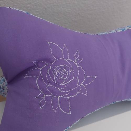 Stickdatei Rose in Kontur