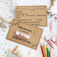 Einladung Geburtstag Kinder, Kindergeburtstag, Geburtstagseinladung, digitale Einladung, Dinosaurier Druckvorlage Bild 2
