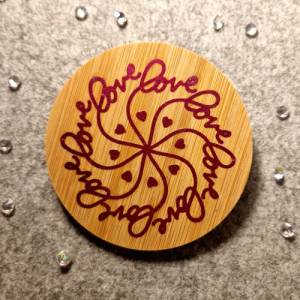 Mandala Love Plotterdatei SVG DXF Bild 2