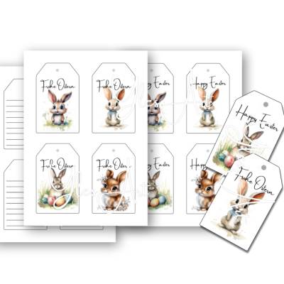 Geschenkanhänger, digitaler Sofortdownload, selbst ausdrucken, Anhänger, Geschenk