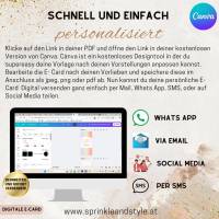 Digitale Einladungskarte, Einladung Kindergeburtstag Smiley personalisierbare E-Card WhatsApp, Einladung Bild 6