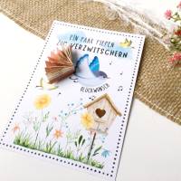 Druckvorlage Geldgeschenk - Glückwunschkarte - zum Geburtstag - Happy Birthday - Mitbringsel - Piepen Bild 4