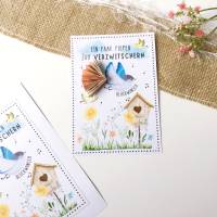 Druckvorlage Geldgeschenk - Glückwunschkarte - zum Geburtstag - Happy Birthday - Mitbringsel - Piepen Bild 9