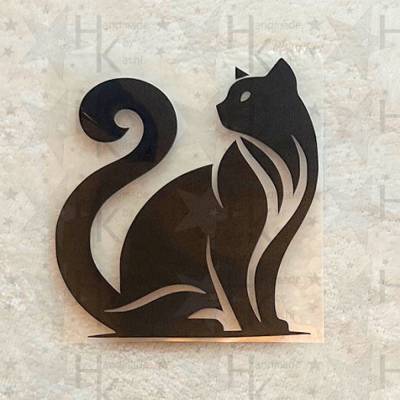 Bügelbild - Katze | Kater | Tier - viele mögliche Farben