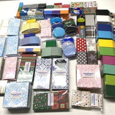 75 Verpackungen Gastgechenke - Diverse Motive