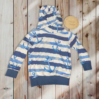 Hoodie/ Gr.110-116/ Pullover/ Anker 